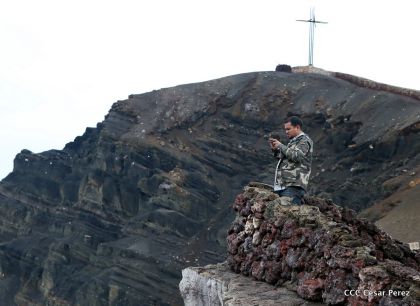 Exploración del volcán Masaya avanza satisfactoriamente