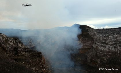 Exploración del volcán Masaya avanza satisfactoriamente