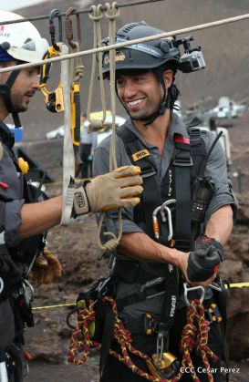 Exploración del volcán Masaya avanza satisfactoriamente