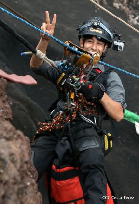 Exploración del volcán Masaya avanza satisfactoriamente