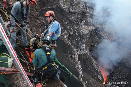 Exploración del volcán Masaya avanza satisfactoriamente