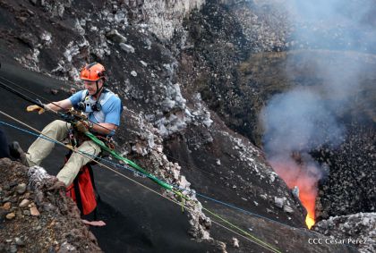 Exploración del volcán Masaya avanza satisfactoriamente