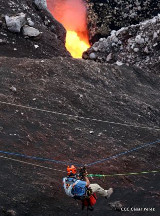 Exploración del volcán Masaya avanza satisfactoriamente