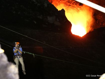 Exploración del volcán Masaya avanza satisfactoriamente