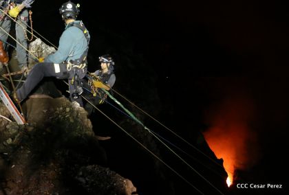 Exploración del volcán Masaya avanza satisfactoriamente