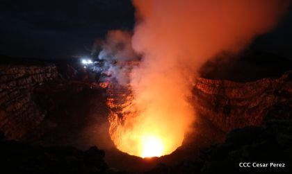 Exploración del volcán Masaya avanza satisfactoriamente