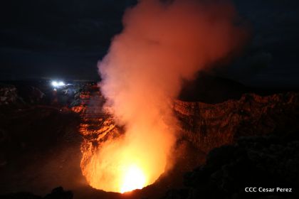 Exploración del volcán Masaya avanza satisfactoriamente