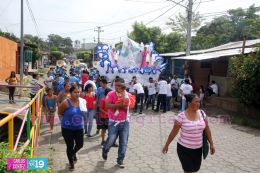 Nuestra Señora de la Asunción de María recorre calles del pueblo indígena de Monimbó