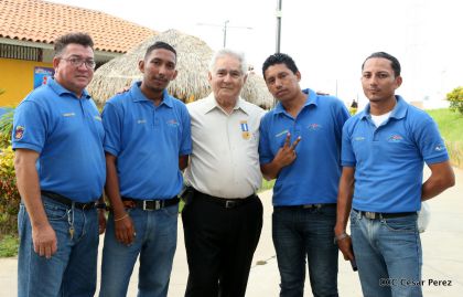 Comando Rigoberto López recorre espacios de recreación en Managua