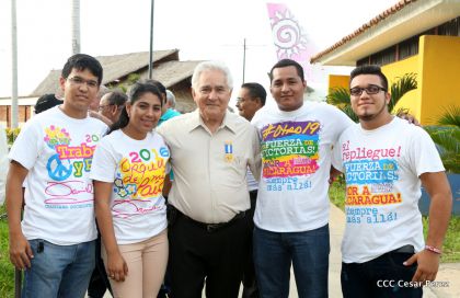Comando Rigoberto López recorre espacios de recreación en Managua