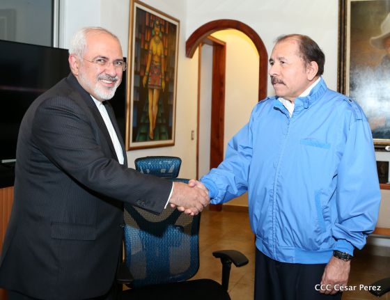 Comandante Daniel Ortega se reúne con Canciller de Irán
