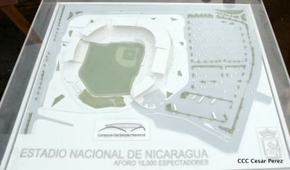 Recorrido por avances del Nuevo Estadio Nacional