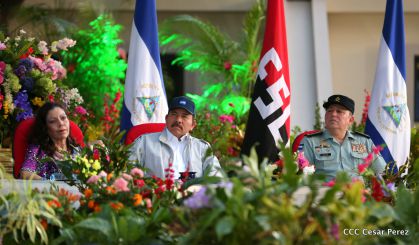 Daniel y Rosario conmemoran 49 aniversario de Pancasán y 37 aniversario del Cuerpo Médico Militar