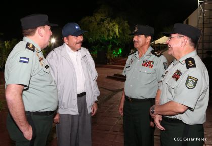 Daniel y Rosario conmemoran 49 aniversario de Pancasán y 37 aniversario del Cuerpo Médico Militar