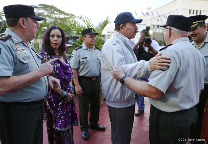 Daniel y Rosario conmemoran 49 aniversario de Pancasán y 37 aniversario del Cuerpo Médico Militar