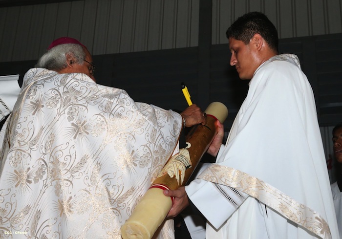 Misa Pascual en Catedral de Managua