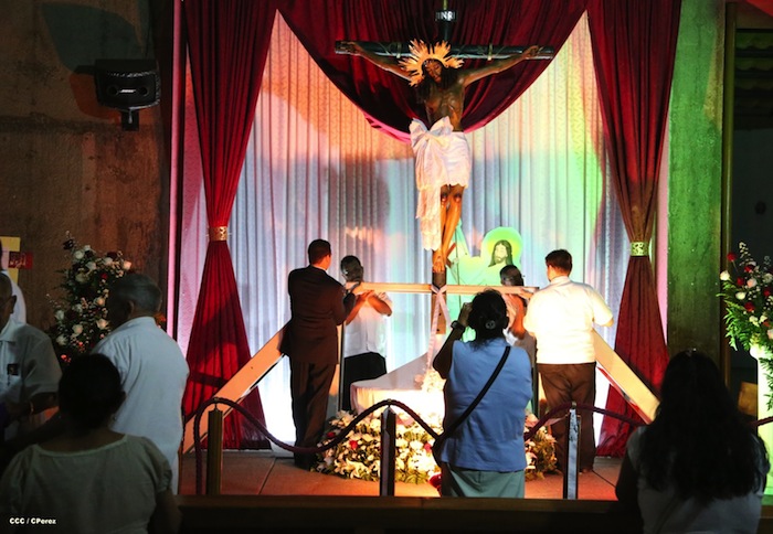 Misa Pascual en Catedral de Managua