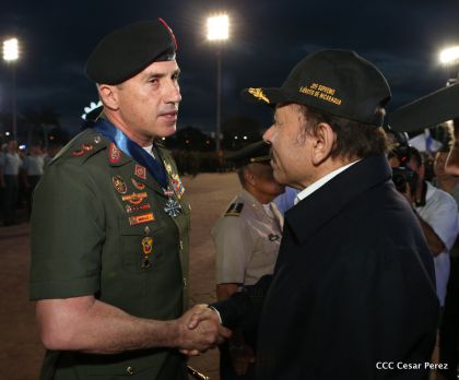 Acto del 37 Aniversario del Ejército de Nicaragua