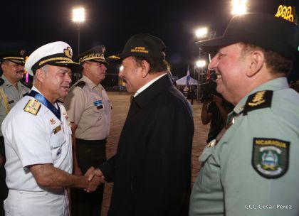 Acto del 37 Aniversario del Ejército de Nicaragua