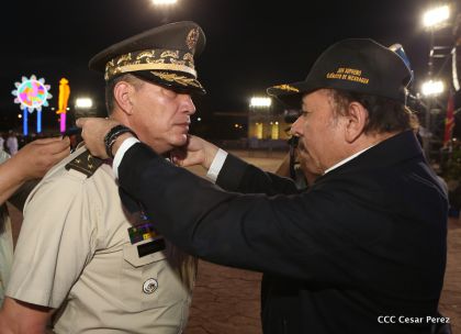 Acto del 37 Aniversario del Ejército de Nicaragua