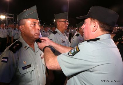 Acto del 37 Aniversario del Ejército de Nicaragua