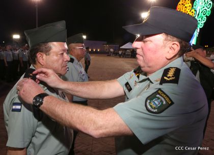 Acto del 37 Aniversario del Ejército de Nicaragua