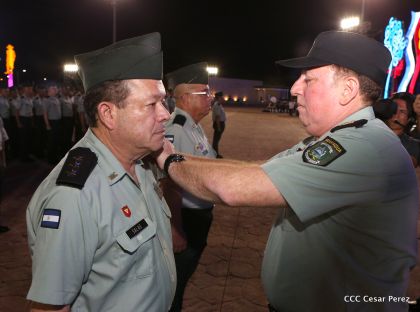 Acto del 37 Aniversario del Ejército de Nicaragua