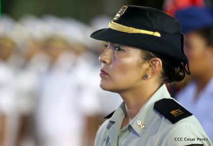 Acto del 37 Aniversario del Ejército de Nicaragua