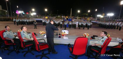 Acto del 37 Aniversario del Ejército de Nicaragua