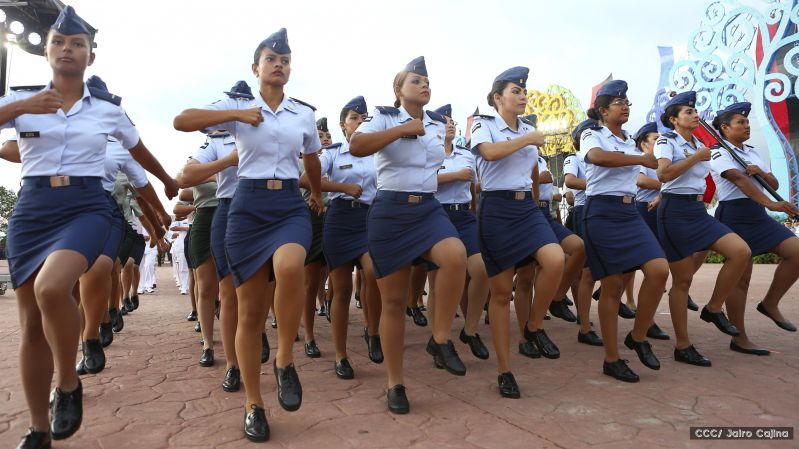 Acto del 37 Aniversario del Ejército de Nicaragua