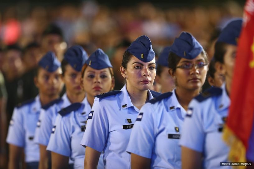 Acto del 37 Aniversario del Ejército de Nicaragua