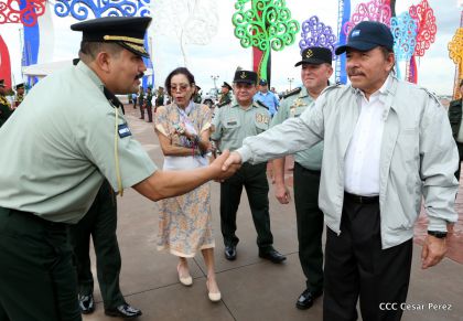 Desfile por el 37 Aniversario del Ejército de Nicaragua