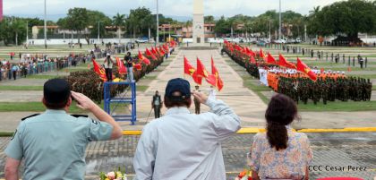 Desfile por el 37 Aniversario del Ejército de Nicaragua
