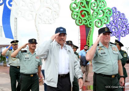 Desfile por el 37 Aniversario del Ejército de Nicaragua