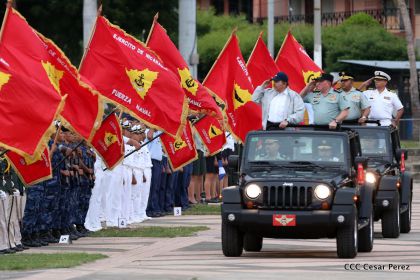Desfile por el 37 Aniversario del Ejército de Nicaragua