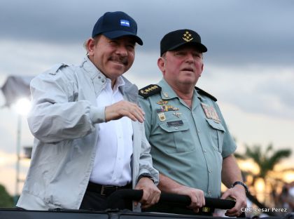 Desfile por el 37 Aniversario del Ejército de Nicaragua