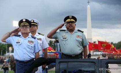 Desfile por el 37 Aniversario del Ejército de Nicaragua