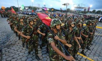 Desfile por el 37 Aniversario del Ejército de Nicaragua