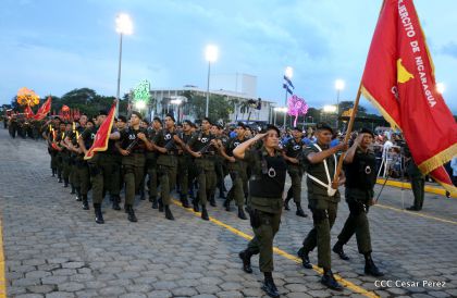 Desfile por el 37 Aniversario del Ejército de Nicaragua