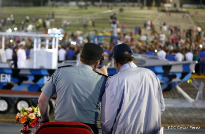 Desfile por el 37 Aniversario del Ejército de Nicaragua