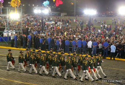 Desfile por el 37 Aniversario del Ejército de Nicaragua