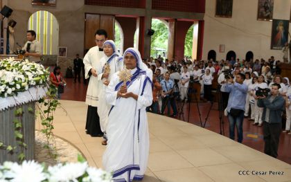 Nicaragua celebra Canonización de Madre Teresa de Calculta