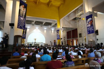 Nicaragua celebra Canonización de Madre Teresa de Calculta