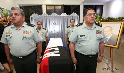 Vela de cuerpo presente del compañero René Núñez Téllez