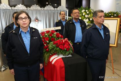 Vela de cuerpo presente del compañero René Núñez Téllez