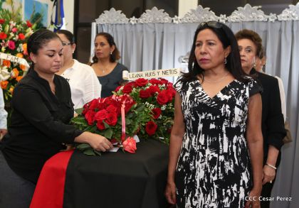 Vela de cuerpo presente del compañero René Núñez Téllez