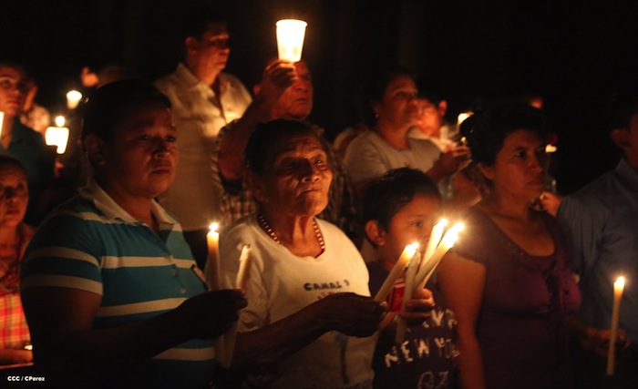 Misa Pascual en Catedral de Managua