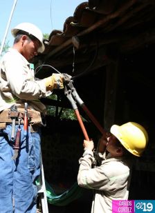 Electrificación en La Concepción, Chinandega