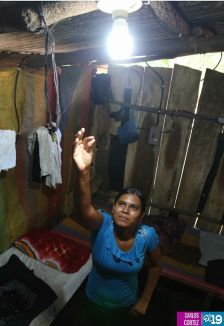 Electrificación en La Concepción, Chinandega