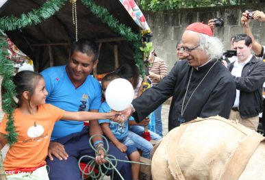 Eucaristía del Cardenal Leopoldo Brenes en Dolores, Carazo